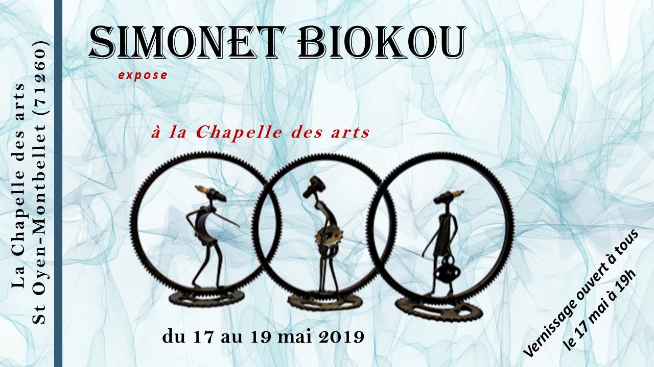 Lire la suite à propos de l’article Exposition de Simonet Biokou à La Chapelle des Arts